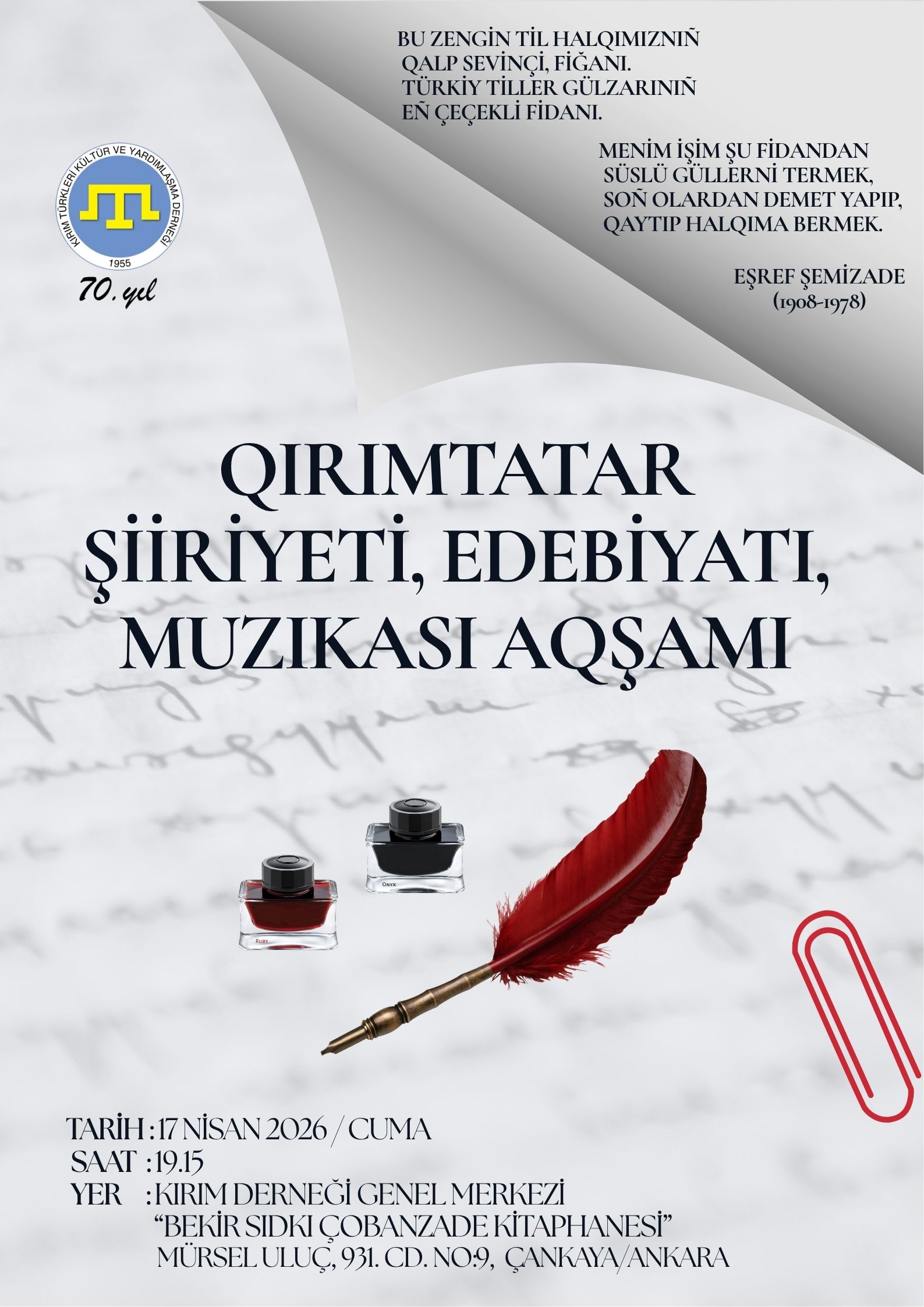 Qırımtatar Şiir Aqşamı 2 3